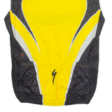 SPECIALIZED Cycling Mens Jersey Yellow Sleeveless 1/4 Zip 2XL