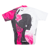 EVERVOLV Cycling Mens Jersey White 1/4 Zip M