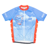 OLE! SPORTSWEAR Cycling Mens Jersey Blue 1/4 Zip L