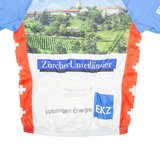 OLE! SPORTSWEAR Cycling Mens Jersey Blue 1/4 Zip L