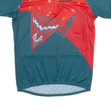 GRANIT Cycling Mens Jersey Green 90s 1/4 Zip L