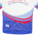 GONSO Cycling Mens Jersey White 1/4 Zip XL