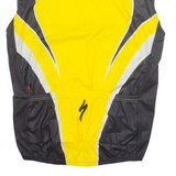 SPECIALIZED Cycling Mens Jersey Yellow Sleeveless 1/4 Zip 3XL