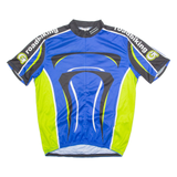 GONSO Cycling Mens Jersey Blue 1/4 Zip L