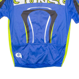 GONSO Cycling Mens Jersey Blue 1/4 Zip L
