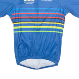 STARLIGHT Cycling Mens Jersey Blue 1/4 Zip S