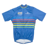 STARLIGHT Cycling Mens Jersey Blue 1/4 Zip S