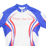 GONSO Cycling Mens Jersey White 1/4 Zip L