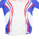 GONSO Cycling Mens Jersey White 1/4 Zip L