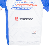 CUORE Cycling Mens Jersey White 1/4 Zip L