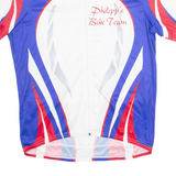 GONSO Cycling Mens Jersey White 1/4 Zip L