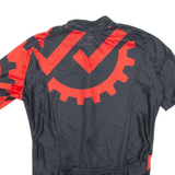 CUORE Cycling Mens Jersey Black 1/4 Zip S