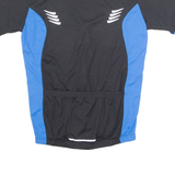 RUKKA Cycling Mens Jersey Black 1/4 Zip S