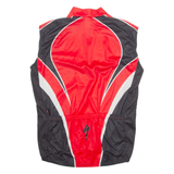 SPECIALIZED Cycling Mens Jersey Red Sleeveless 1/4 Zip 2XL
