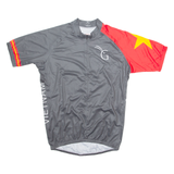 FORZ Cycling Mens Jersey Grey 1/4 Zip L