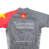 FORZ Cycling Mens Jersey Grey 1/4 Zip L