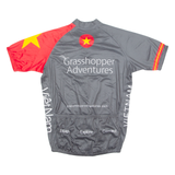 FORZ Cycling Mens Jersey Grey 1/4 Zip L