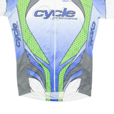 CRAFT Cycling Mens Jersey Blue 1/4 Zip L