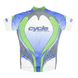 CRAFT Cycling Mens Jersey Blue 1/4 Zip L