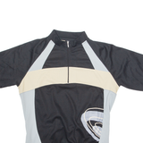 FEROTI SPORTS Cycling Mens Jersey Black 1/4 Zip XL
