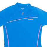 ZIENER Cycling Womens Jersey Blue 1/4 Zip S