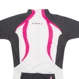 STOKE Cycling Womens Jersey White 1/2 Zip S