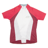 PROTECTIVE Cycling Womens Jersey White 1/4 Zip S