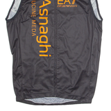 DAMA Cycling Womens Jersey Black Sleeveless 1/4 Zip L