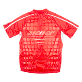 ZIENER Cycling Mens Jersey Red 1/4 Zip L