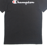 CHAMPION Mens T-Shirt Black S