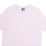 ADIDAS Mens T-Shirt Pink L