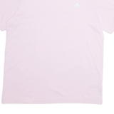 ADIDAS Mens T-Shirt Pink L