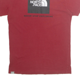 THE NORTH FACE Mens T-Shirt Red S