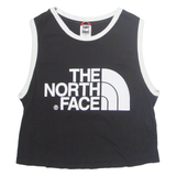 THE NORTH FACE Cropped Womens Vest Black Sleeveless XS