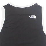 THE NORTH FACE Cropped Womens Vest Black Sleeveless XS