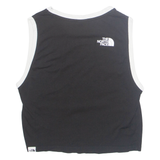 THE NORTH FACE Cropped Womens Vest Black Sleeveless XS