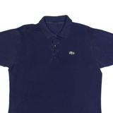 LACOSTE Mens Polo Shirt Blue M