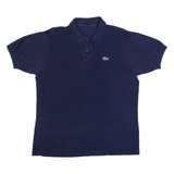 LACOSTE Mens Polo Shirt Blue M