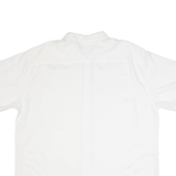 BATIK BAY Mens Plain Shirt White XL