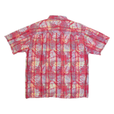 TOMMY JEANS Mens Hawaiian Shirt Red Check XL