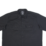 DICKIES Mens Worker Shirt Black 2XL