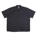 DICKIES Mens Worker Shirt Black 2XL