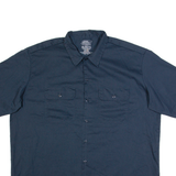 DICKIES Mens Worker Shirt Blue XL