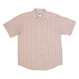 WRANGLER Riata Mens Shirt Beige 90s Check L