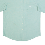 CHAPS Mens Plain Shirt Blue M