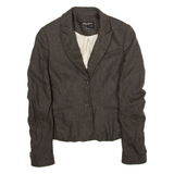 JACK'S PLACE-LONDON Womens Blazer Coat Brown UK 10