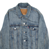 LEVI'S Womens Denim Jacket Blue S