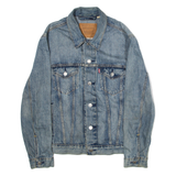LEVI'S Womens Denim Jacket Blue S