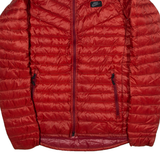 NIKE Down Insulated Womens Puffer Jacket Red M