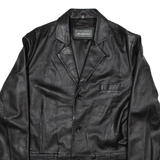 BEN SHERMAN Womens Blazer Coat Black L